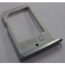 Samsung G925 Galaxy S6 Edge, SIM tartó, szürke mobiltelefon, tablet alkatrész