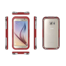 Samsung G928 Galaxy S6 Edge Plus piros vízálló tok tok és táska