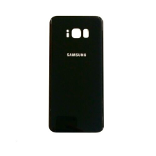 Samsung G955 Galaxy S8+, Akkufedél, fekete mobiltelefon, tablet alkatrész