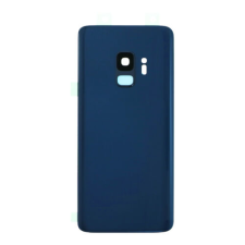 Samsung G960 Galaxy S9, Akkufedél, (kamera plexi, ragasztó), kék mobiltelefon, tablet alkatrész
