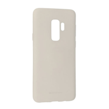 Samsung G965 Galaxy S9+, Szilikon tok, Soft, szürke tok és táska