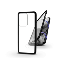 Samsung G988F Galaxy S20 Ultra mágneses, 2 részes hátlap előlapi üveggel - Magneto 360 - fekete tok és táska