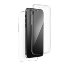 Samsung G996 Galaxy S21 Plus átlátszó elő + hátlapi PC + TPU tok 360° tok és táska