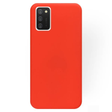  Samsung Galaxy A02s Telefontok - piros szilikon tok tok és táska
