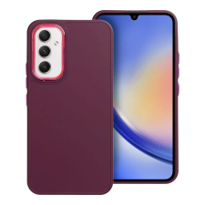  Samsung Galaxy A05s Telefontok - Frame - sötét lila műanyag hátlap tok, szilikon kerettel tok és táska