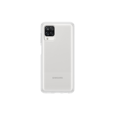 Samsung Galaxy A12 gyári Soft Clear Cover Tok - Átlátszó tok és táska