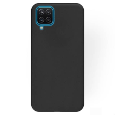  Samsung Galaxy A12 Telefontok - fekete szilikon tok tok és táska
