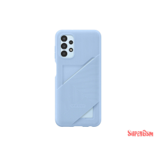 Samsung Galaxy A13 5G kártyatartós hátlap, kék tok és táska