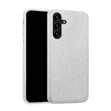  Samsung Galaxy A15 4G / 5G Telefontok - Ezüst Shiny tok tok és táska