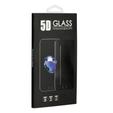  Samsung Galaxy A23 4G/5G előlapi üvegfólia, edzett, hajlított, fekete keret, 9H, SM-A235, SM-A236, 5D Full Glue mobiltelefon kellék