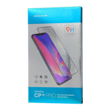  Samsung Galaxy A25 5G SM-A256B, Kijelzővédő fólia, ütésálló fólia (az íves részre is!), Tempered Glass (edzett üveg), Full Glue, Nillkin, CP+ PRO, fekete mobiltelefon kellék