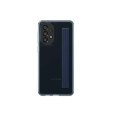 Samsung Galaxy A33 5G Slim Strap Cover, gyári tok, fekete, EF-XA336CB tok és táska