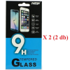  Samsung Galaxy A33 5G SM-A336B, 2db Kijelzővédő fólia, ütésálló fólia (az íves részre NEM hajlik rá!), Tempered Glass (edzett üveg), Clear