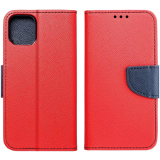  Samsung Galaxy A35 5G SM-A356B, Oldalra nyíló tok, stand, Fancy Book, piros tok és táska