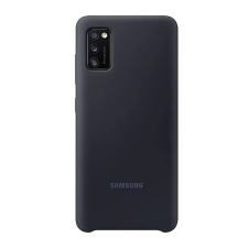 Samsung Galaxy A41 (SM-A415F) szilikon telefonvédő fekete tok és táska