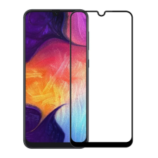  Samsung Galaxy A50s üvegfólia- fekete tokbarát Slim 3D üvegfólia mobiltelefon kellék