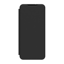 Samsung Galaxy A55 5G SM-A556B, Oldalra nyíló tok, kártyatartóval, fekete, gyári tok és táska