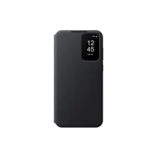 Samsung Galaxy A55 Smart View Wallet tok, fekete tok és táska