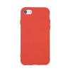  Samsung Galaxy A55 szilikon tok, hátlap tok, velúr belső, piros, matt, SM-A556, Silicone Case
