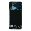  Samsung Galaxy A70 OEM OLED kijelző érintővel fekete kerettel, előlap
