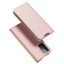  Samsung Galaxy A72 / A72 5G Telefontok - Dux Ducis rose gold flipcover tok tok és táska