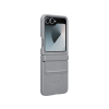 Samsung Galaxy Flip6 bőr hátlap, szürke (EF-VF741PJEGWW)