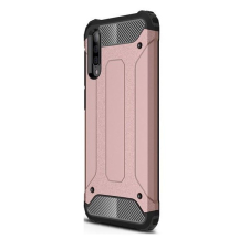  Samsung Galaxy M10 SM-M105F, Műanyag hátlap védőtok, Defender, fémhatású, vörösarany tok és táska