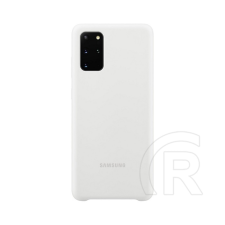 Samsung Galaxy S20+ szilikon tok (fehér) tok és táska