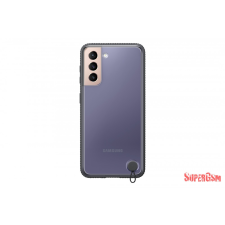 Samsung Galaxy S21 Clear protective cover,Fekete tok és táska