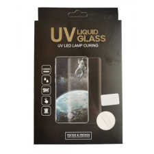 Samsung Galaxy S21 Plus 5G SM-G996 üvegfólia, előlapi, UV, edzett, hajlított mobiltelefon kellék