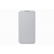 Samsung Galaxy S22+ LED View Cover, gyári flip tok, szürke, EF-NS906PJ tok és táska