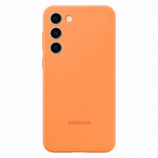 Samsung Galaxy S23+ (S23 Plus) Samsung Silicone Cover gyári tok, Narancs tok és táska