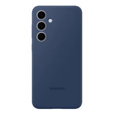 Samsung Galaxy S24 FE SM-S721, Szilikon tok, sötétkék, gyári tok és táska