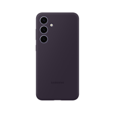 Samsung Galaxy S24 Plus (SM-S926) szilikon telefonvédő sötétlila tok és táska