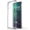  Samsung Galaxy S24 Plus SM-S926, Szilikon tok, légpárnás sarok, Wooze Silicone Armor, átlátszó