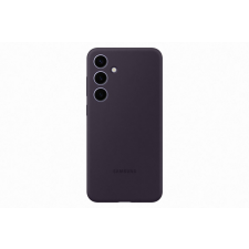 Samsung Galaxy S24 Plus szilikon tok, Sötét lila tok és táska