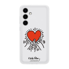 Samsung Galaxy S24 (SM-S921) műanyag telefonvédő (ütésállóság, cserélhető átlátszó + kártyazseb hátlap) fehér tok és táska