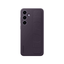 Samsung Galaxy S24 Stand Grip tok, sötét lila (EF-GS921CEEGWW) tok és táska