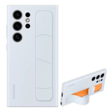 Samsung Galaxy S24 Ultra Stand Grip gyári tok, Világos kék tok és táska