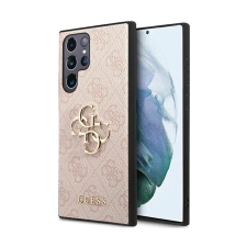  Samsung Galaxy S25 Ultra telefontok - Guess Guess Metal Logo - pink, hátlap tok tok és táska