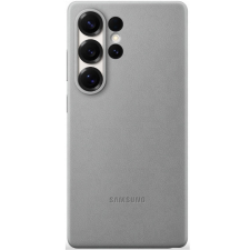 Samsung Galaxy S25 Ultra vegán gyári bőrtok, szürke tok és táska