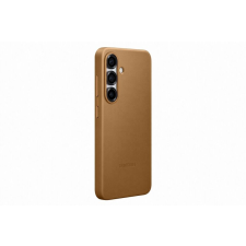 Samsung Galaxy S25 - Vegán bőrtok - Barna tok és táska