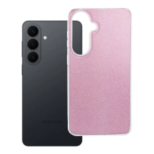  Samsung Galaxy S26 5G szilikon tok, hátlaptok, telefon tok, csillámos, rózaszín, Glitter tok és táska