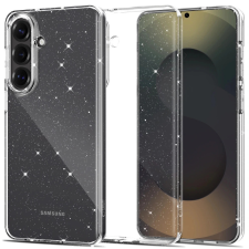 Samsung Galaxy S26 Plus szilikon tok csillogó hátlap átlátszó TS15911 tok és táska