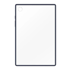  Samsung Galaxy Tab A8 10.5 (2021) SM-X200 / X205, Szilikon tok, átlátszó hátlap, ütésálló keret, sötétkék, gyári (RS114583) tablet tok