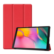 Samsung Galaxy Tab A 10.1 (2019) SM-T510 / T515, mappa tok, Trifold, piros tablet tok