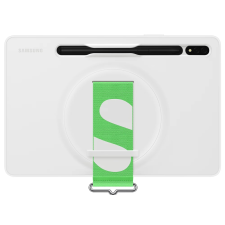 Samsung Galaxy Tab S8 szíjas tok fehér tablet tok