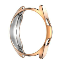 SAMSUNG Galaxy Watch3 41mm (SM-R855F), Okosóra szilikontok, Galvanizált Rose Gold okosóra kellék