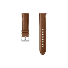 Samsung Galaxy Watch3 varott bőrszíj 22mm barna (ET-SLR84LAEGEU) okosóra kellék