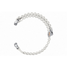 Samsung Galaxy Watch7 szövet szíj, (S/M) fehér homok okosóra kellék